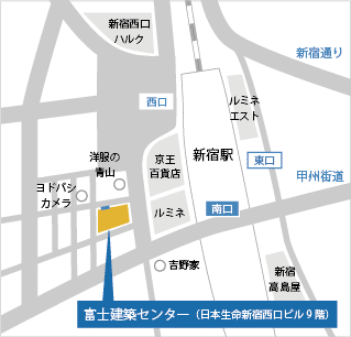 新宿支店地図